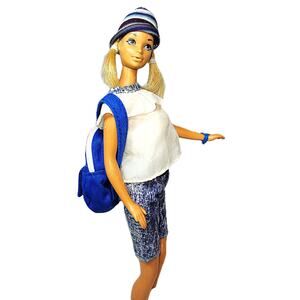 1974 Vintage Handicapped Malibu PJ Barbie Re-dressed & Re-accessorized